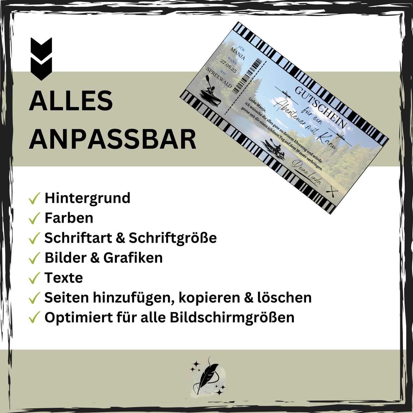 Gutschein - Kanutour Kajakkurs Erlebnisgutschein - eCARD4you