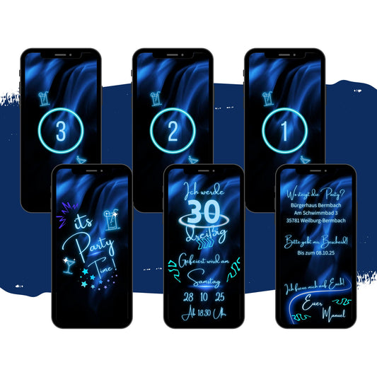 eCARD - Animierte Einladungskarte Geburtstag - eCARD4you