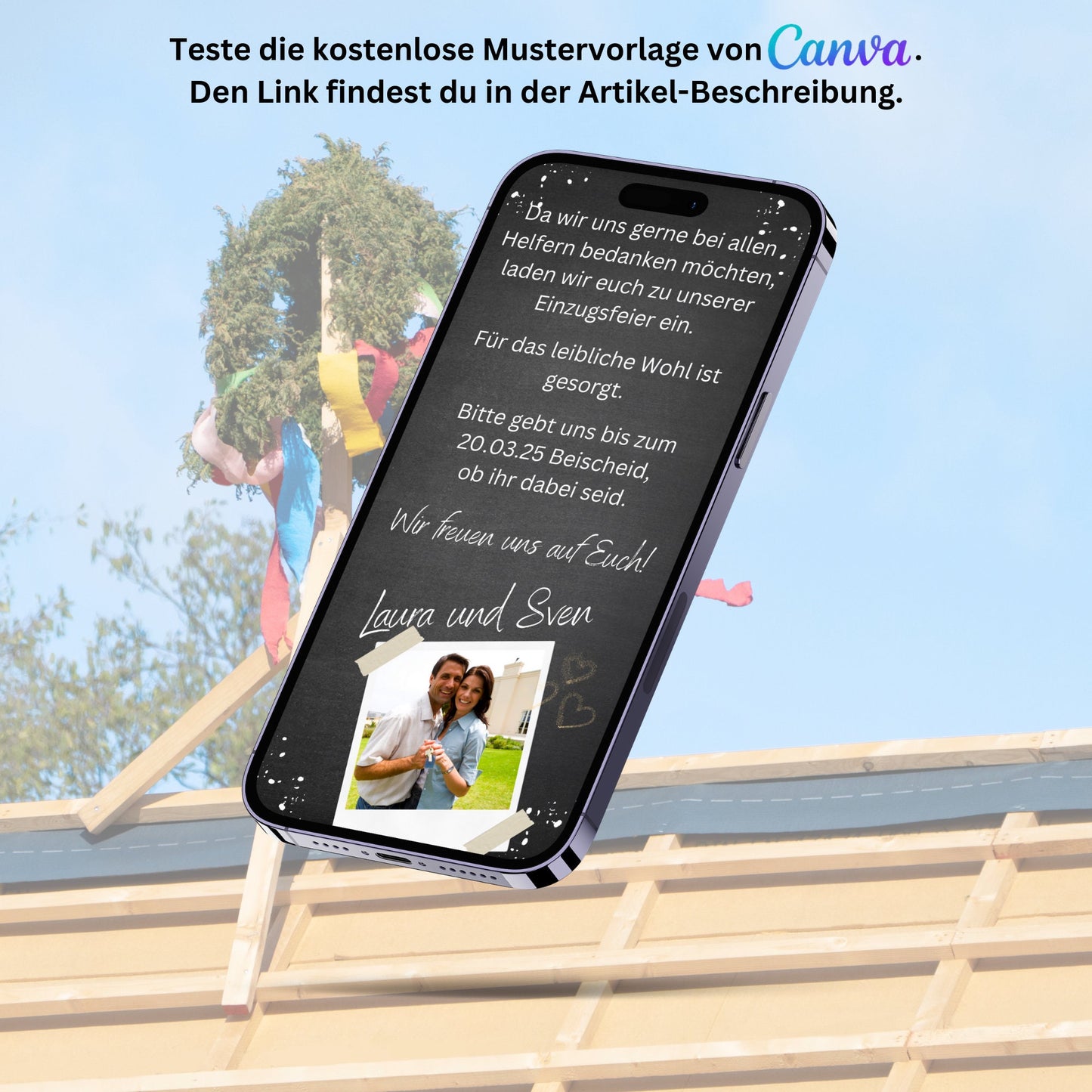 eCARD - Animierte Einzugsfeier Einladungskarte - eCARD4you