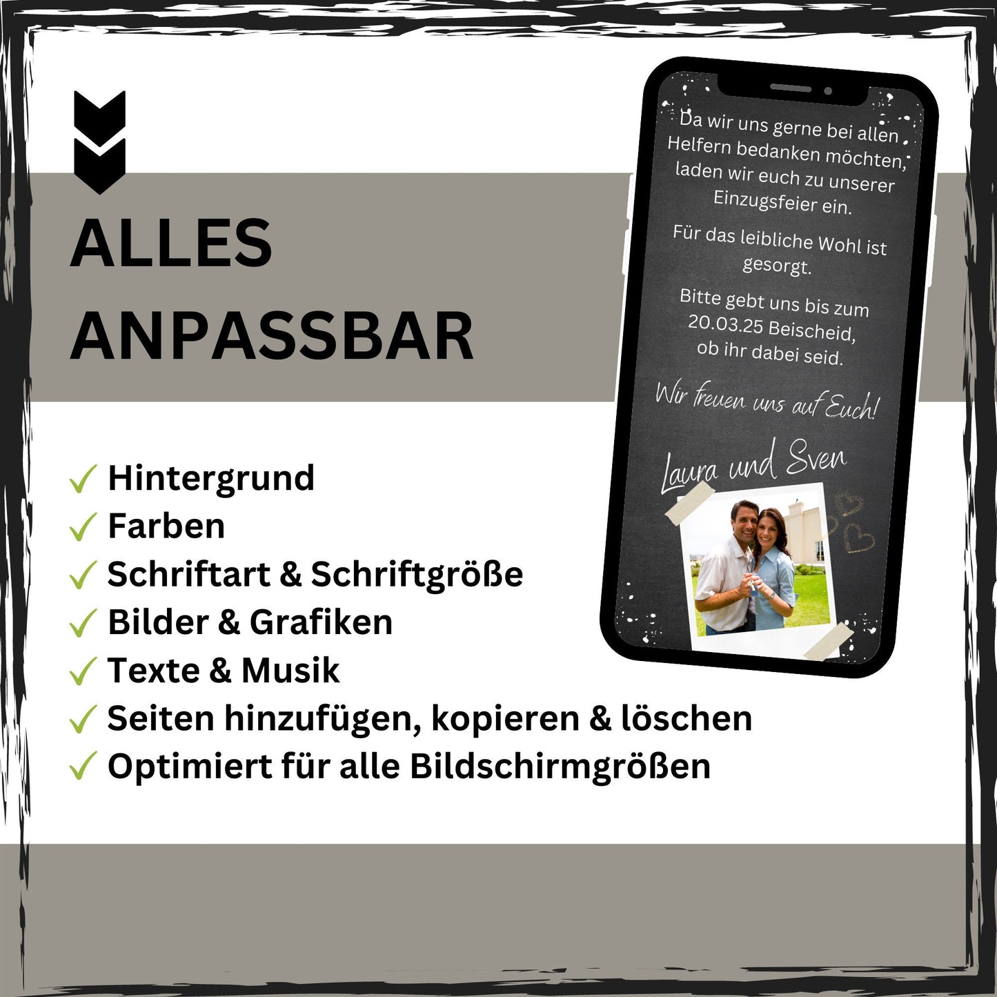 eCARD - Animierte Einzugsfeier Einladungskarte - eCARD4you