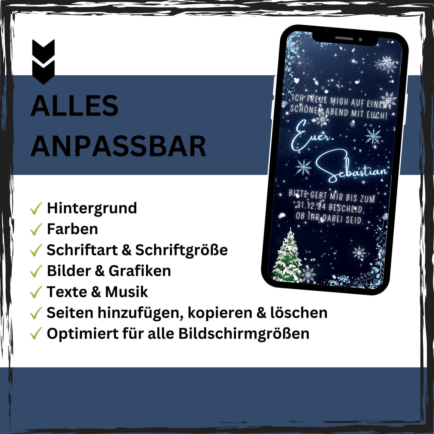 eCARD - Winter Geburtstagsparty Einladungskarte - eCARD4you