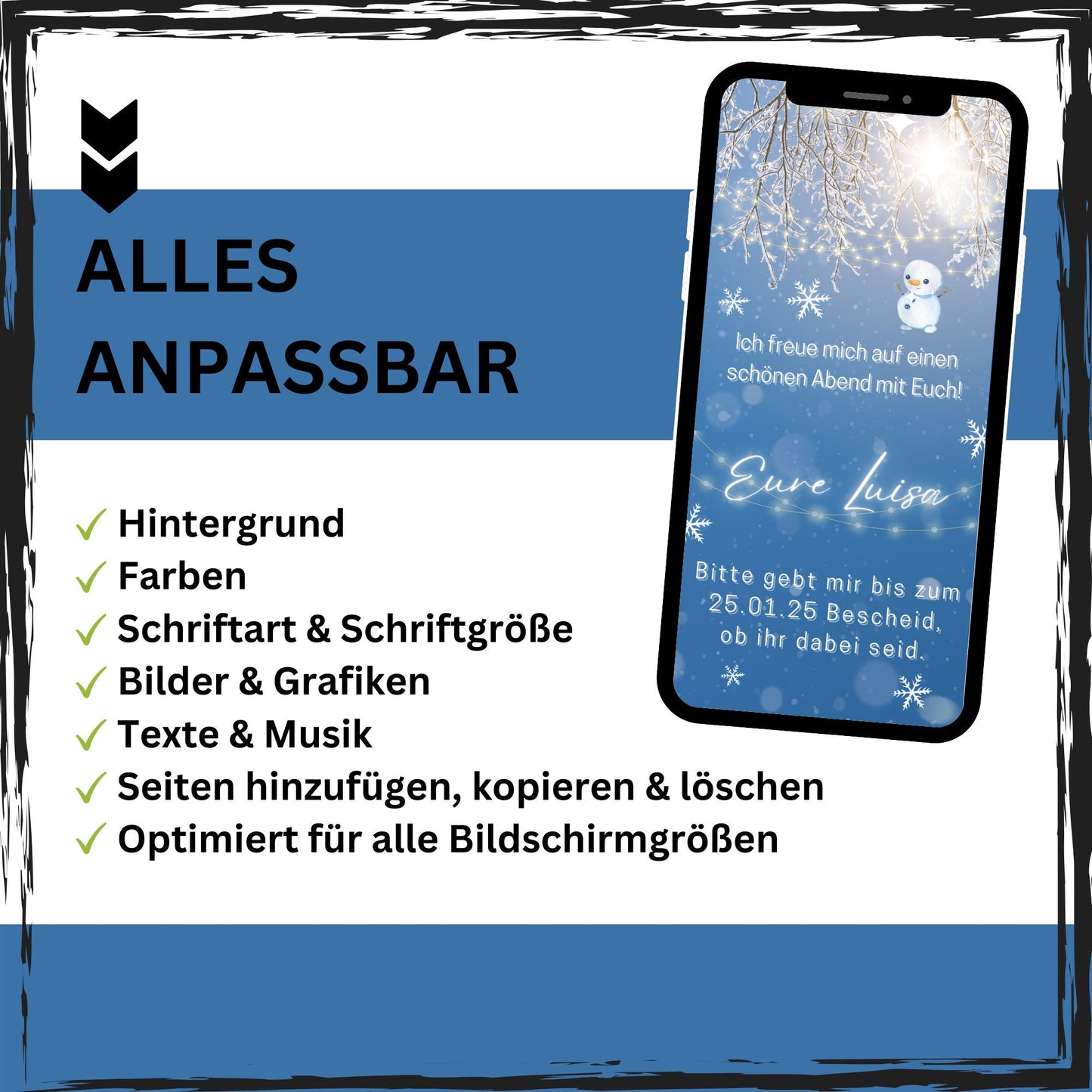 eCARD - Winter Geburtstagsparty Einladungskarte - eCARD4you