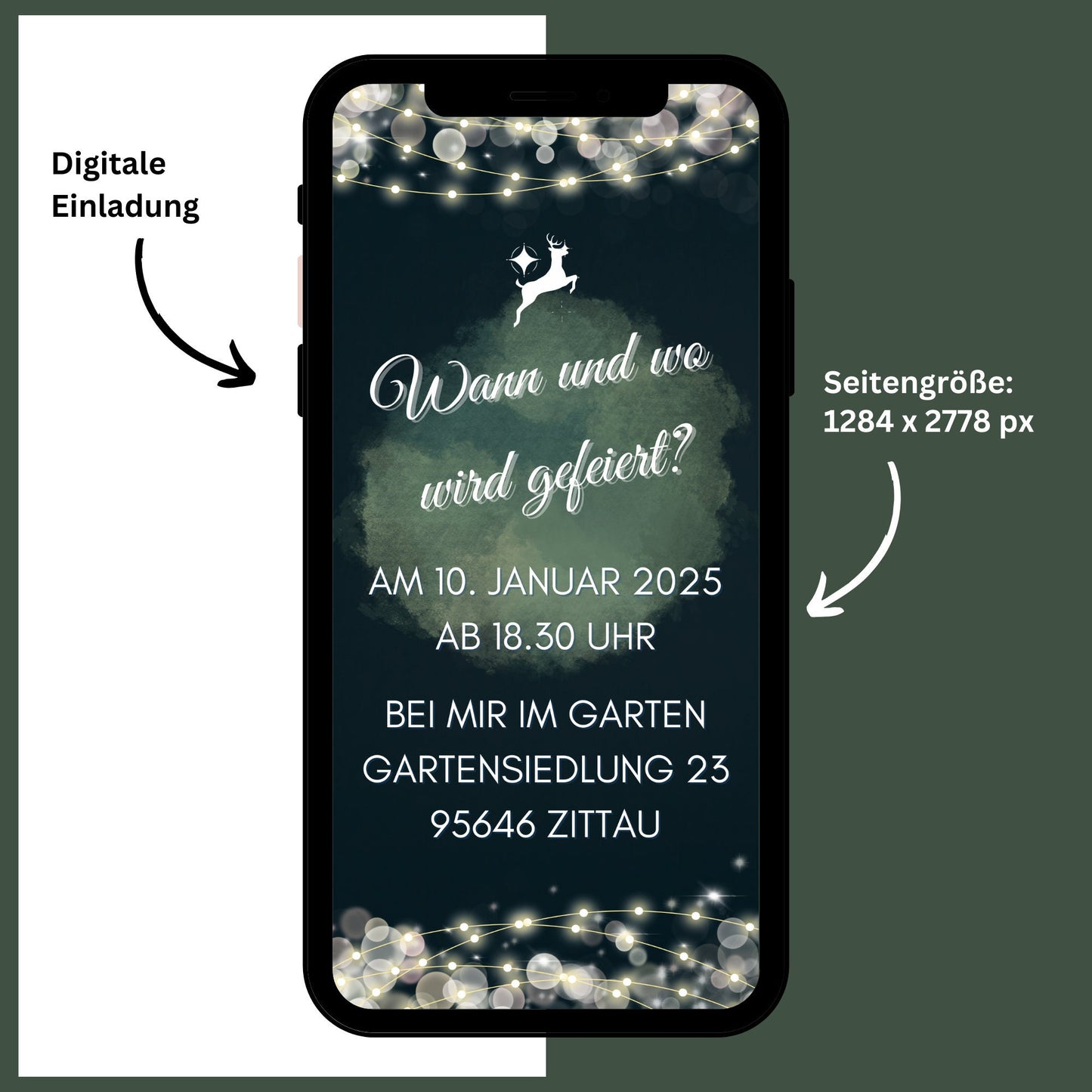 eCARD - Winter Geburtstagsparty Einladungskarte - eCARD4you
