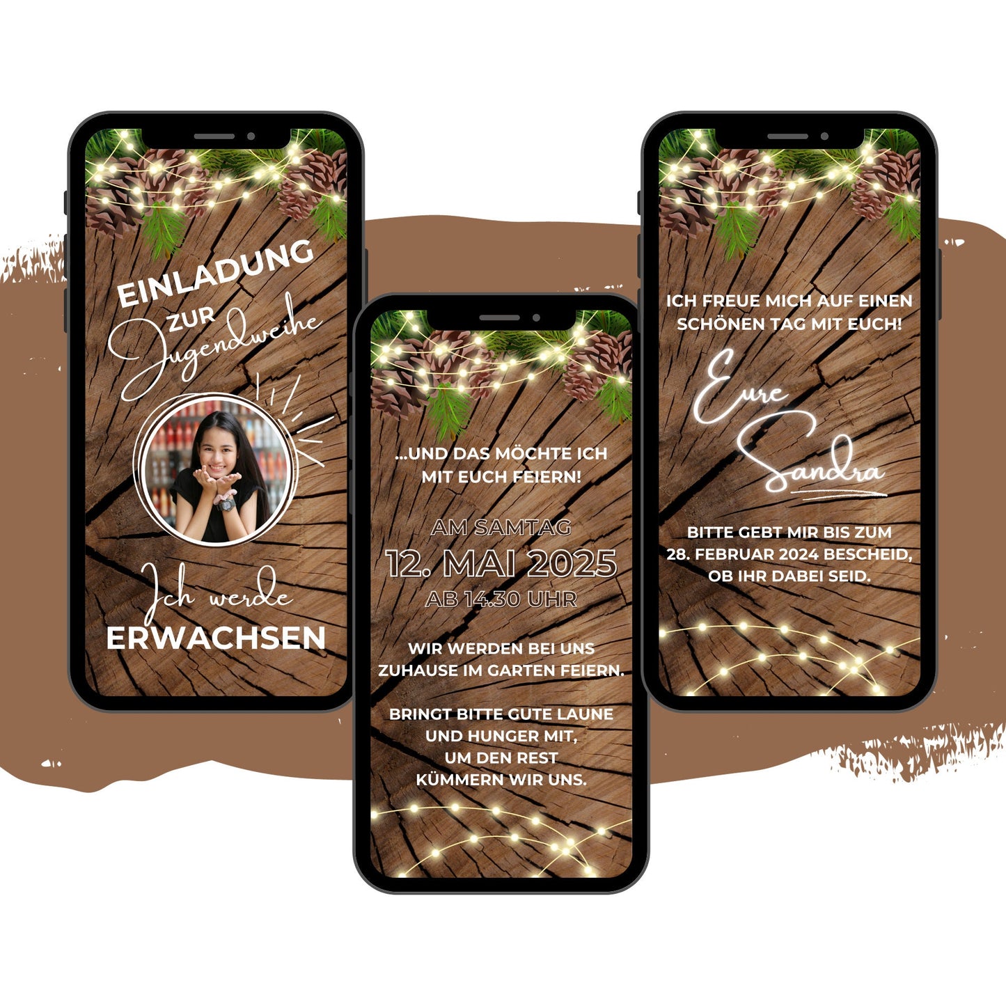 eCARD - Einladung Jugendweihe Konfirmation - eCARD4you