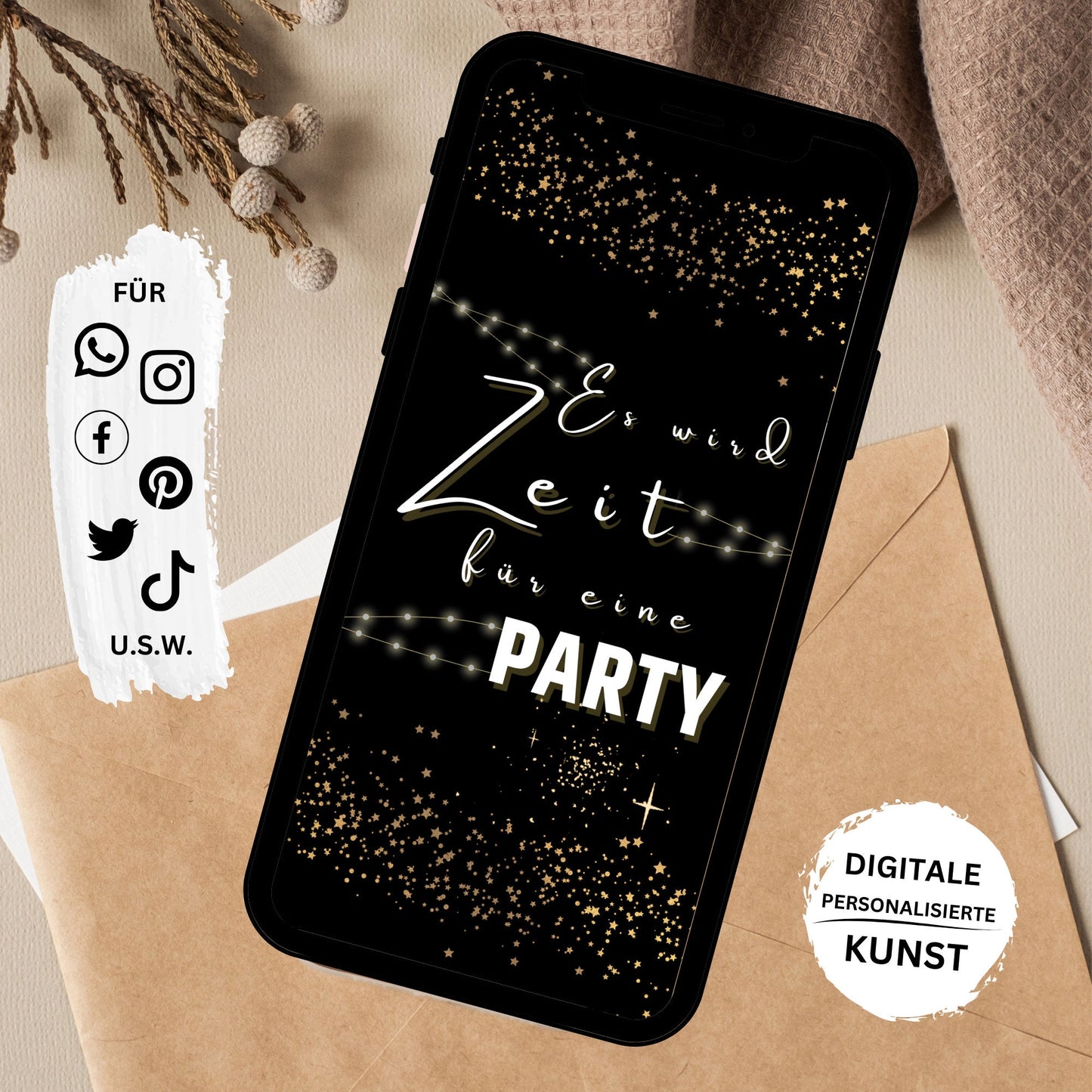 eCARD - Animierte Einladungskarte Geburtstag
