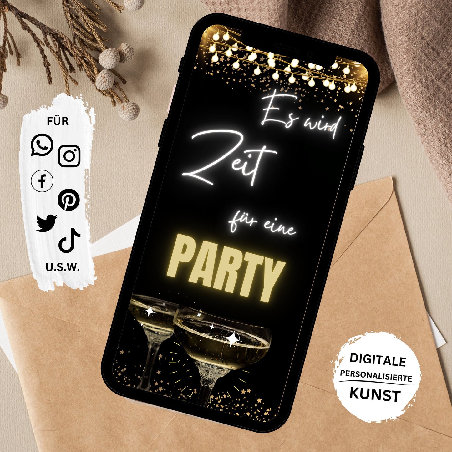 eCARD - Animierte Einladungskarte Geburtstag - eCARD4you