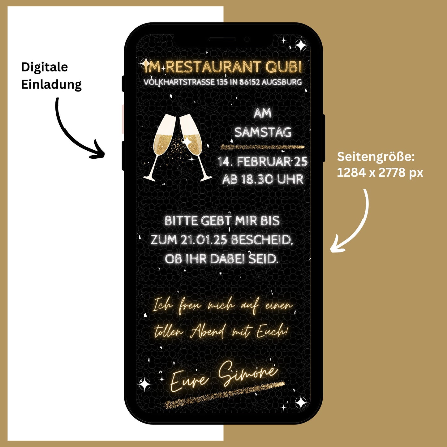 eCARD - Animierte Einladungskarte Geburtstag - eCARD4you
