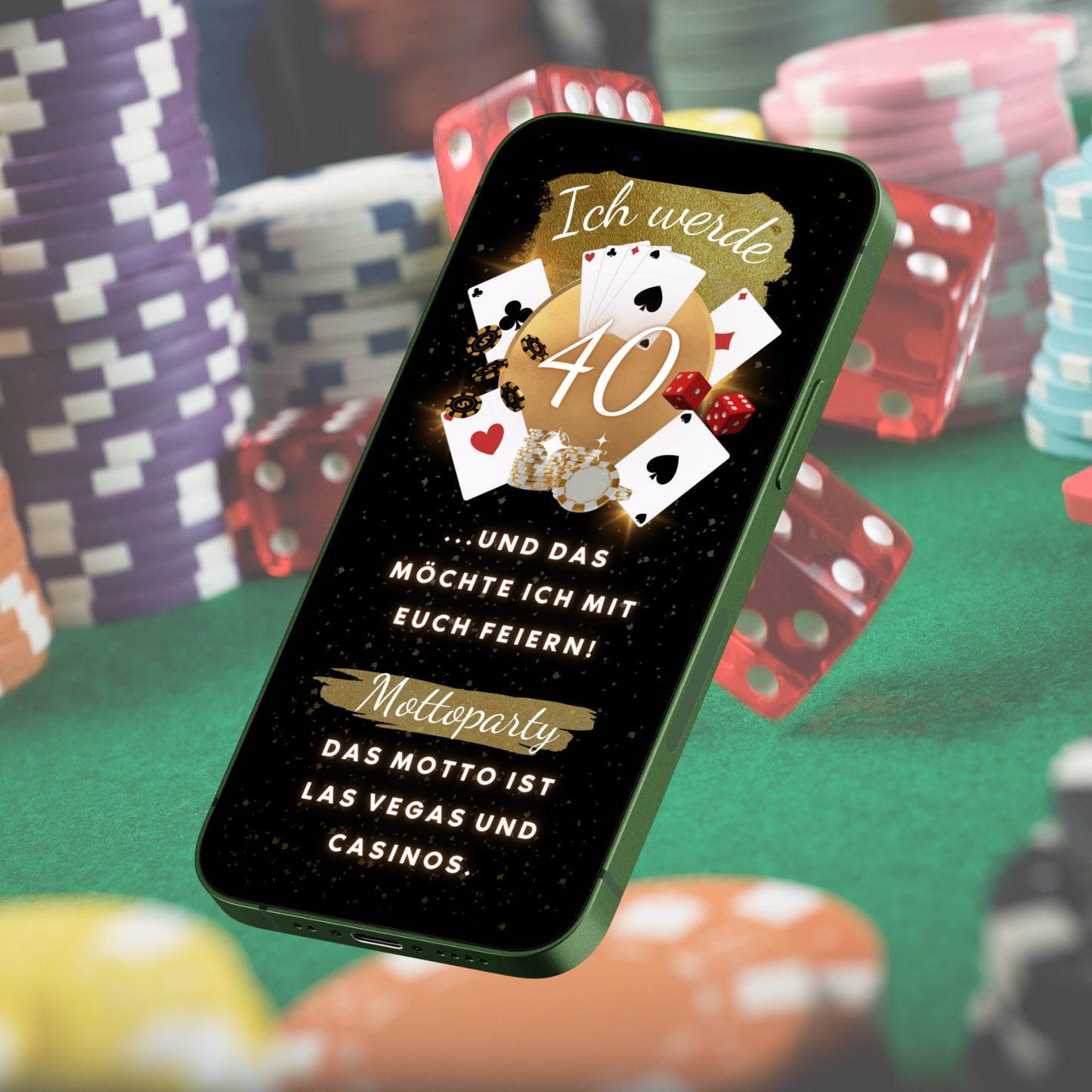 eCARD - Casino Las Vegas Party Einladung - eCARD4you
