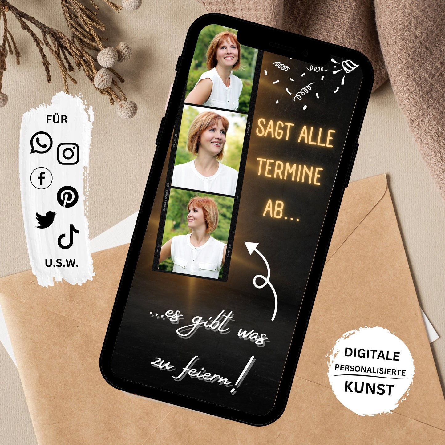 eCARD - Animierte Einladungskarte Geburtstag - eCARD4you