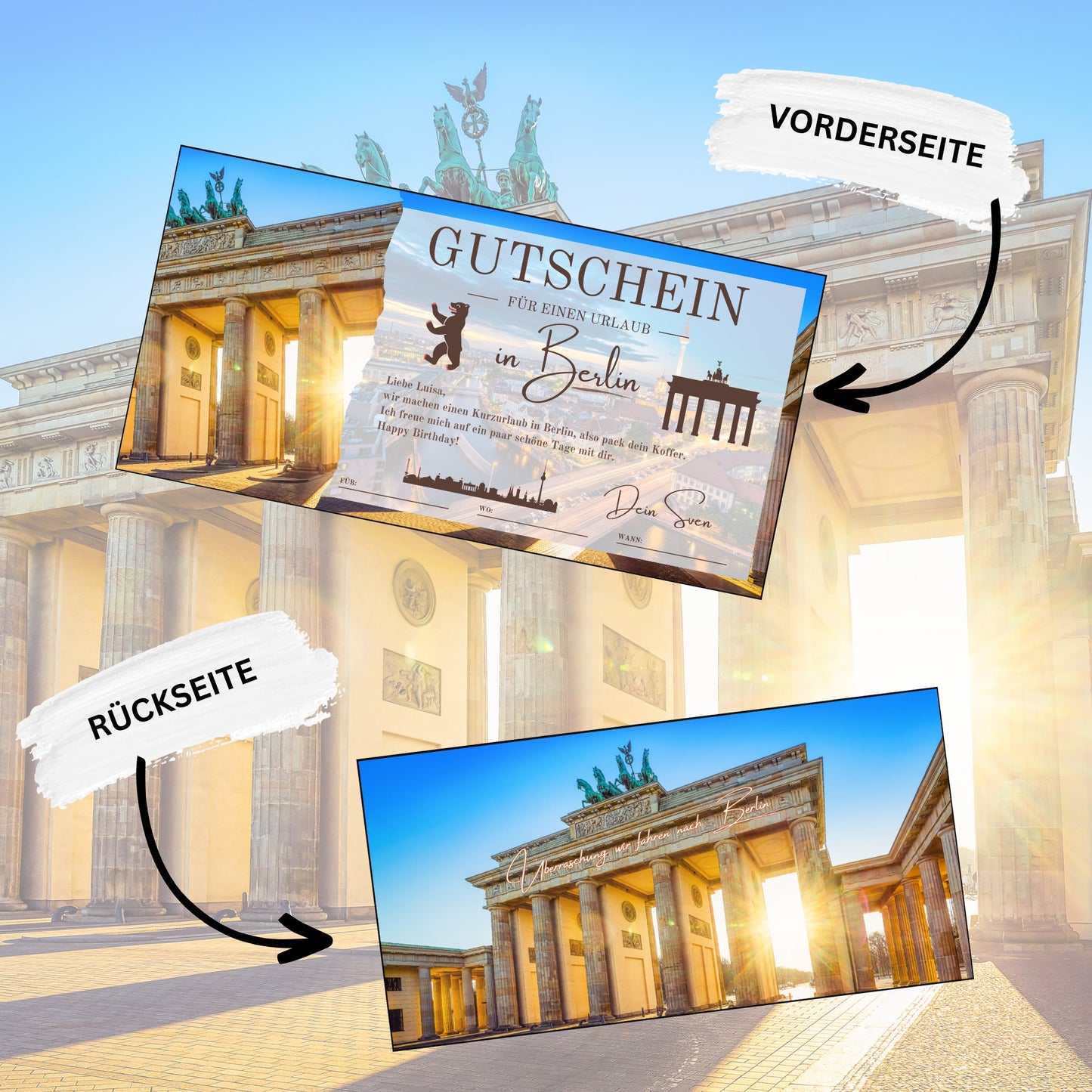 Gutschein - Städtetrip Berlin Reisegutschein - eCARD4you