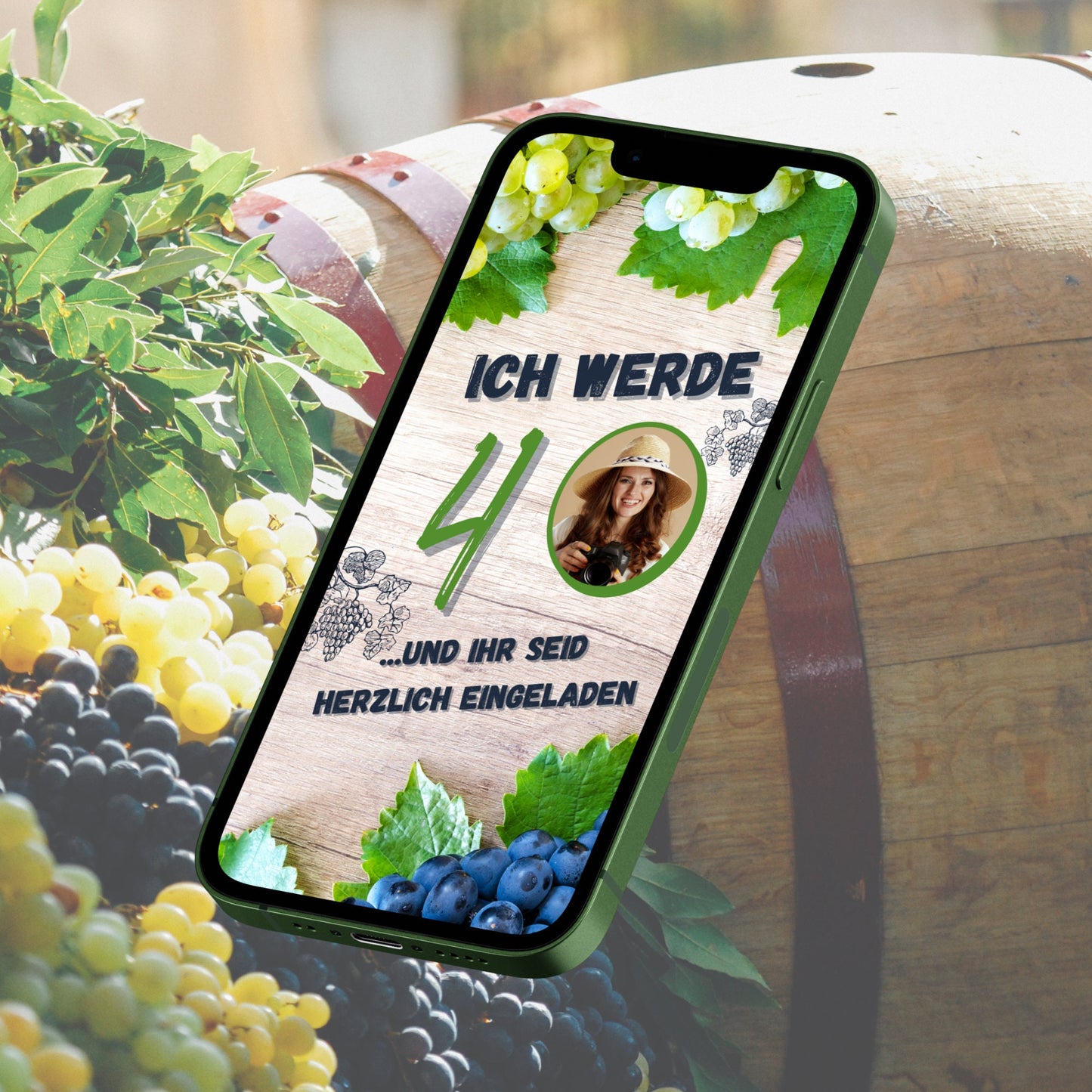 eCARD - Weinfest Geburtstagparty Einladung - eCARD4you