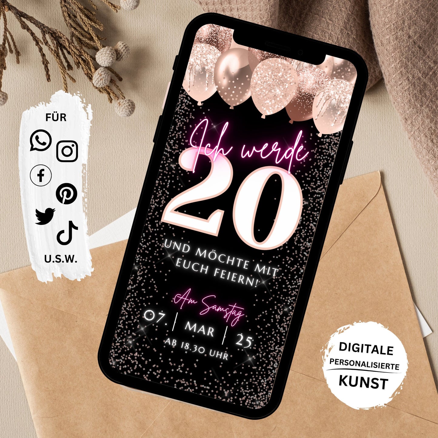 eCARD - Animierte Einladungskarte Geburtstag - eCARD4you