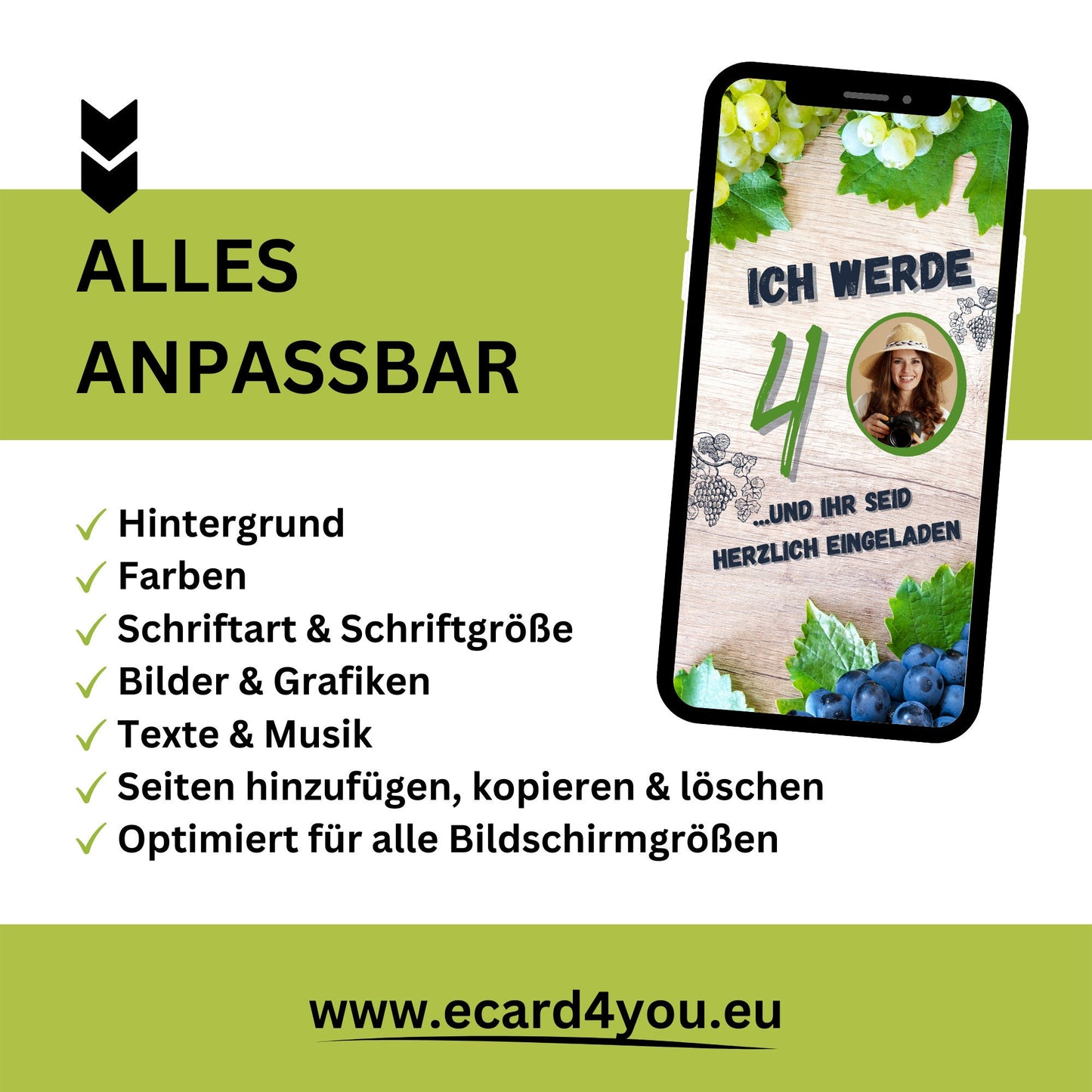 eCARD - Weinfest Geburtstagparty Einladung - eCARD4you
