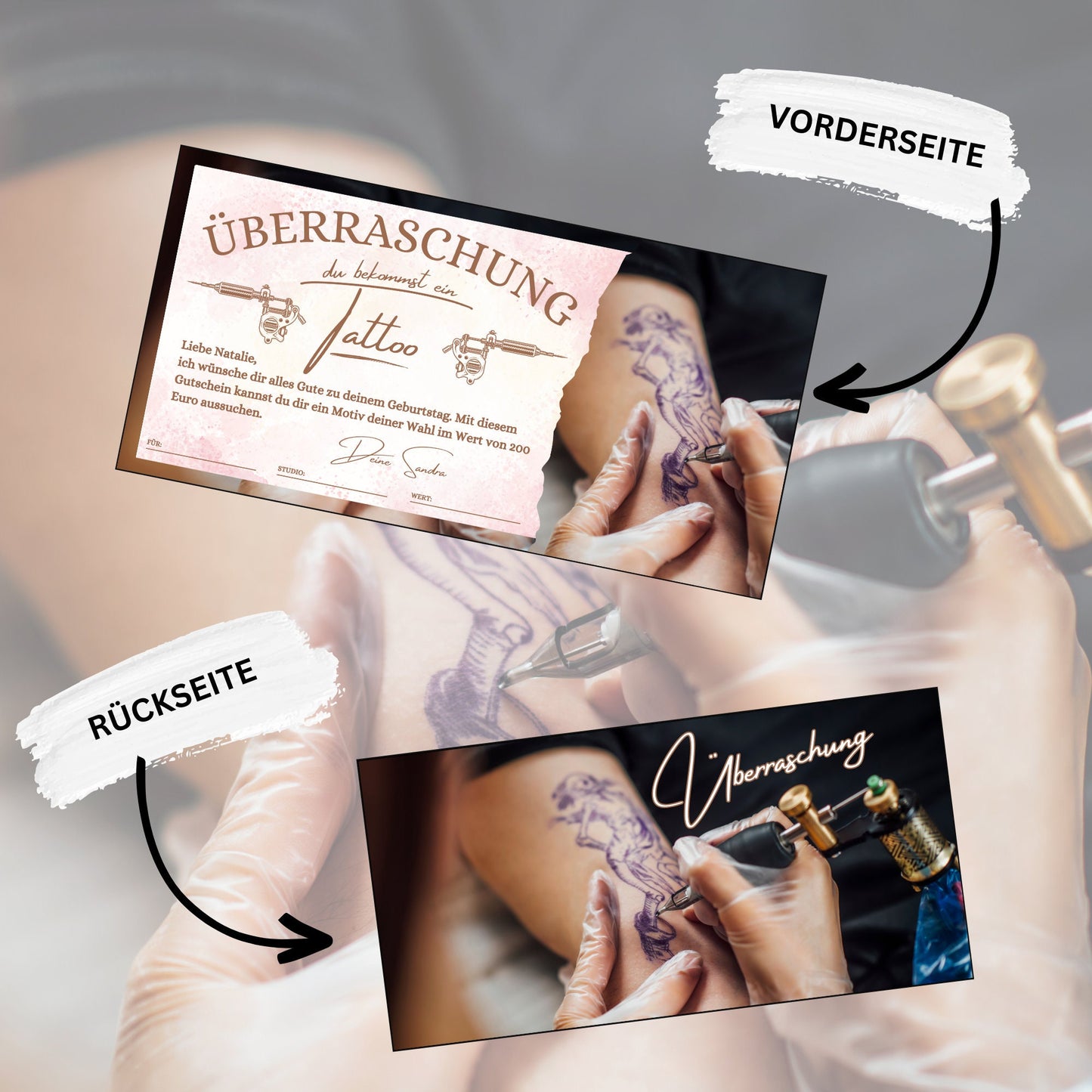 Gutschein - Tattoo Studio Geschenkgutschein