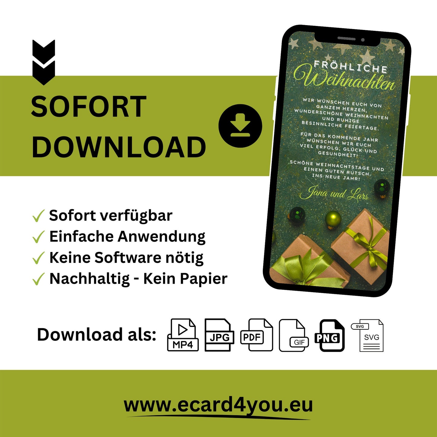 eCARD - Animierte Glückwünsche und Weihnachtgrüße - eCARD4you