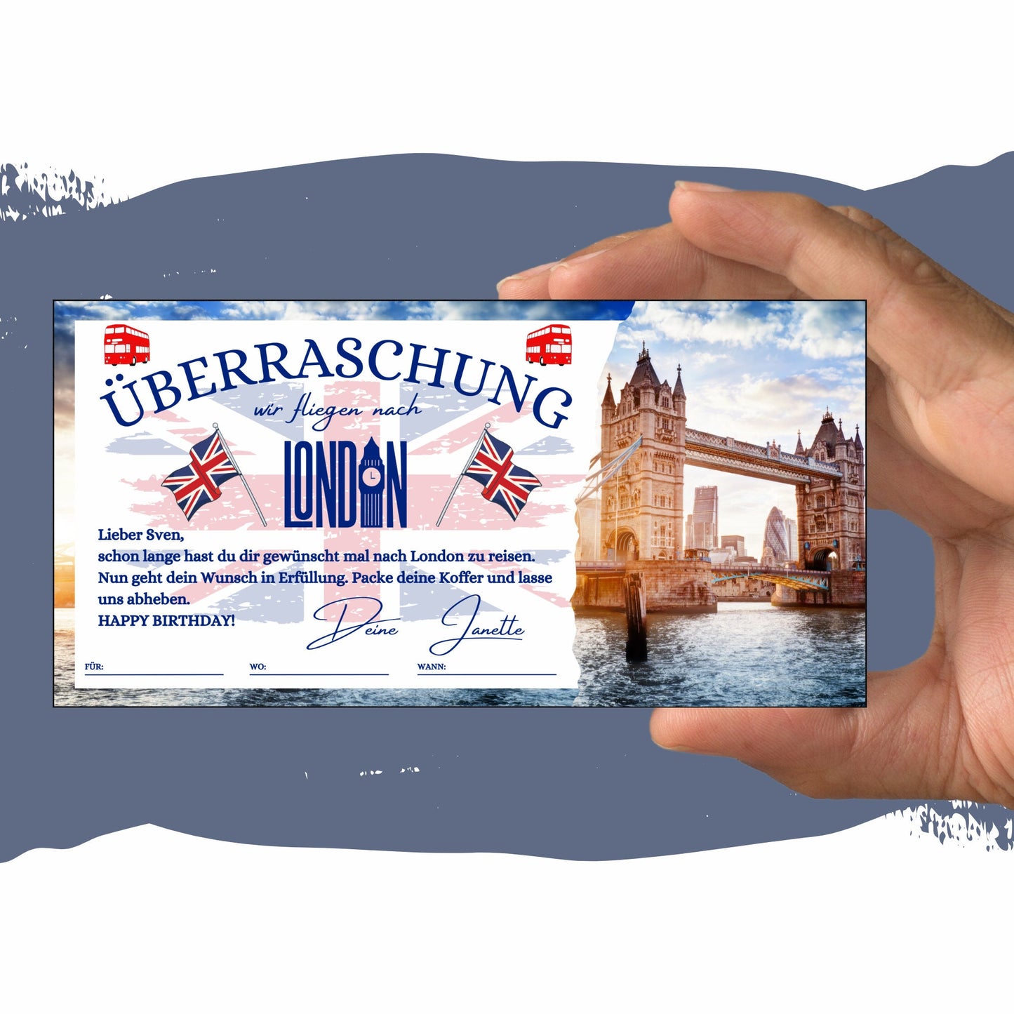 Gutschein - Städtetrip London Reisegutschein - eCARD4you