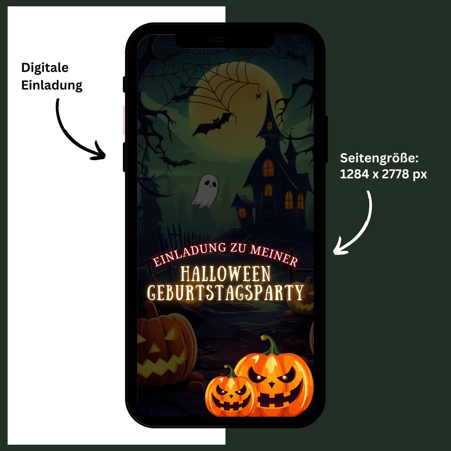 eCARD - Animierte Halloween Einladungskarte - eCARD4you