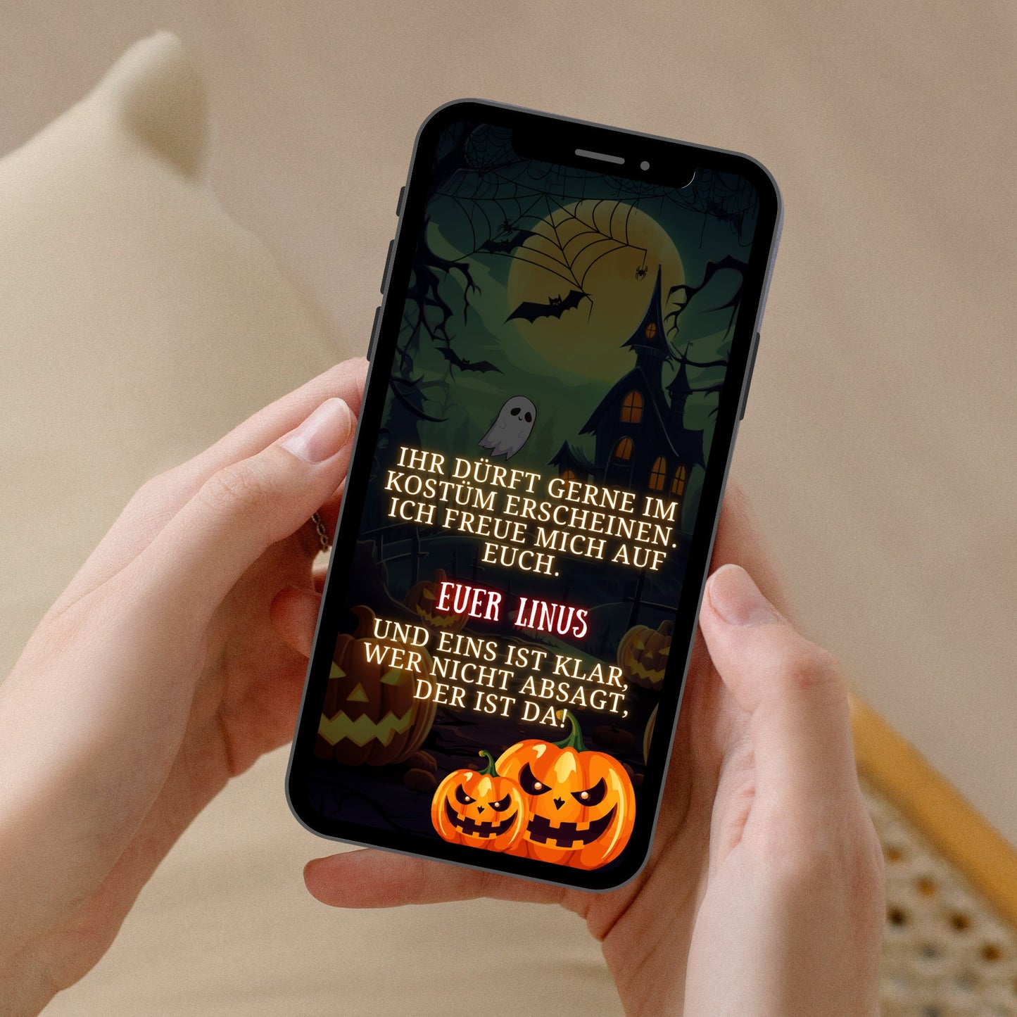 eCARD - Animierte Halloween Einladungskarte - eCARD4you