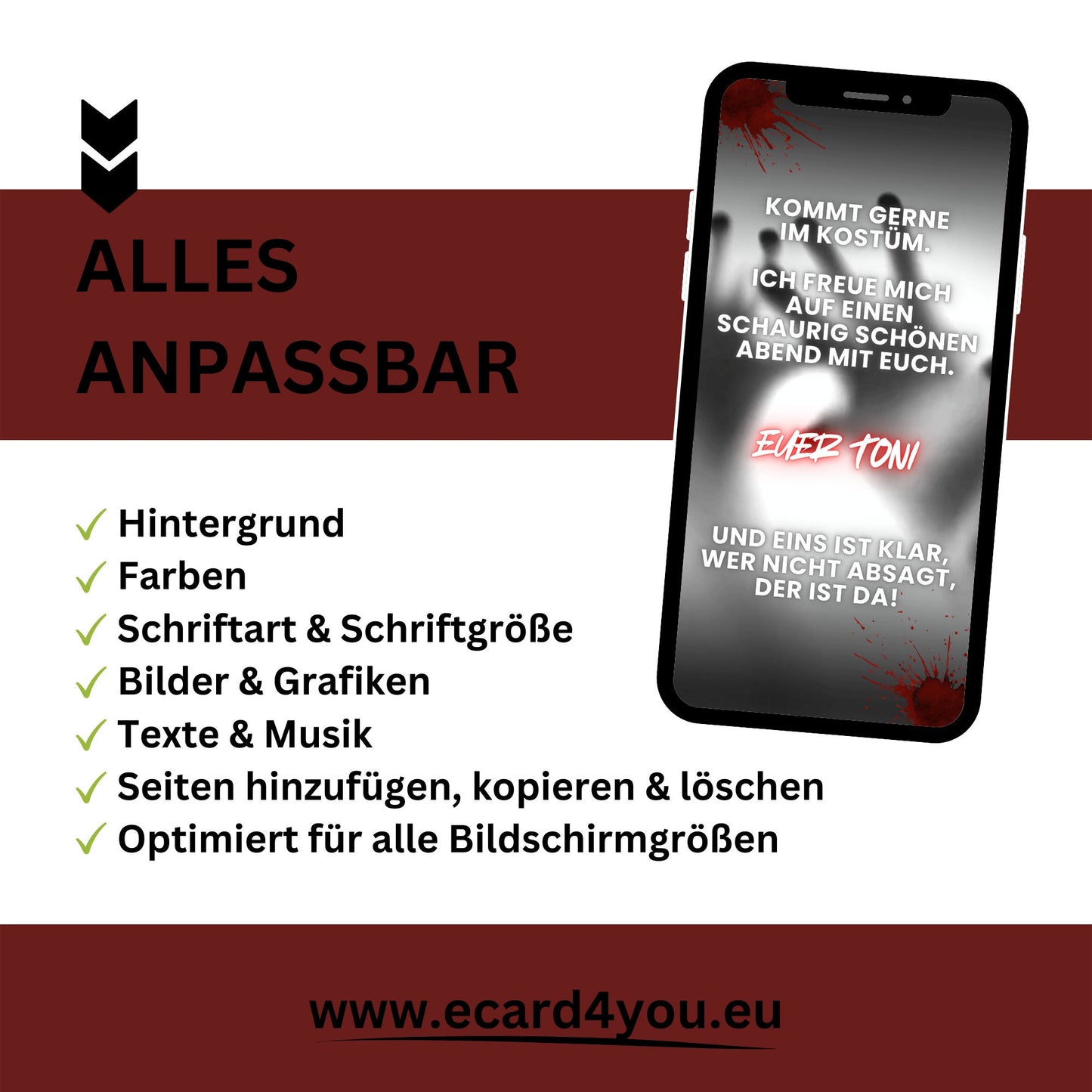 eCARD - Animierte Halloween Einladungskarte - eCARD4you