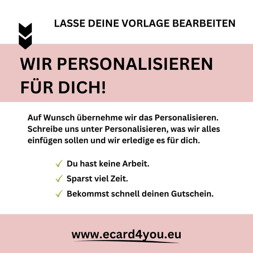 Tattoo Gutschein Herz ausdrucken – romantische digitale Vorlage zum Verschenken