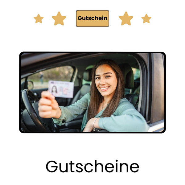 Gutscheine zum Thema Autoführerschein - eCARD4you