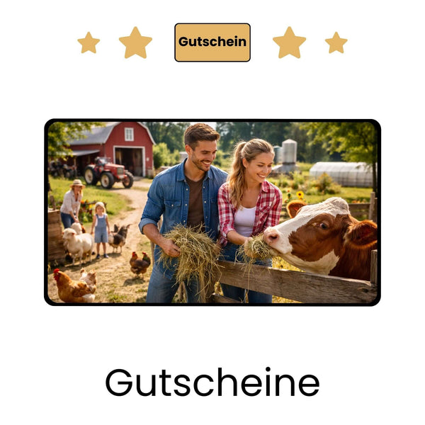Gutscheine zum Thema Bauernhof - eCARD4you