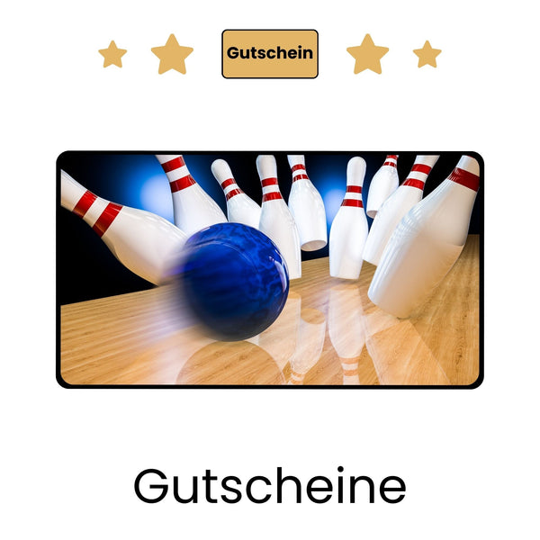 Gutscheine zum Thema Bowling & Kegeln - eCARD4you