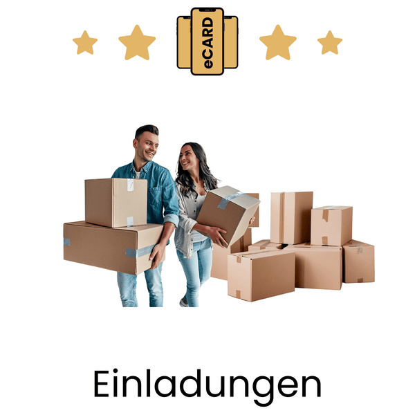 eCARD Einladungen zum Thema Einzugsfeiern - eCARD4you