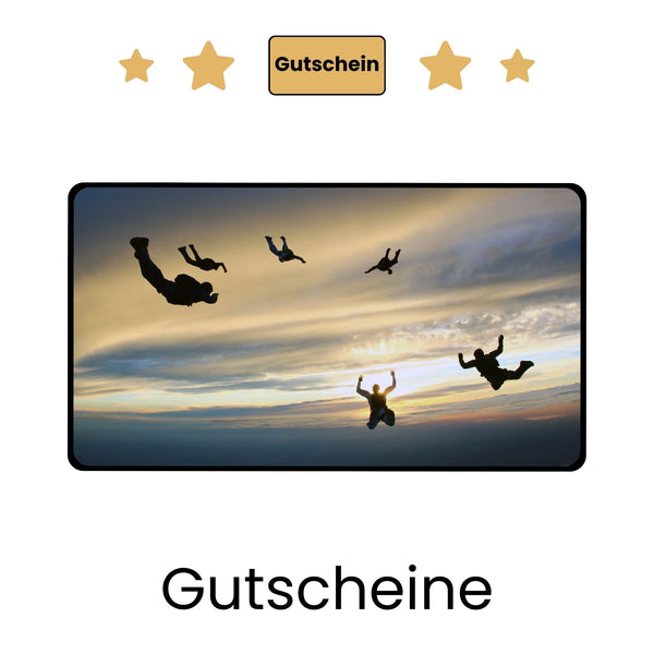 Gutscheine zum Thema Fallschirmspringen - eCARD4you