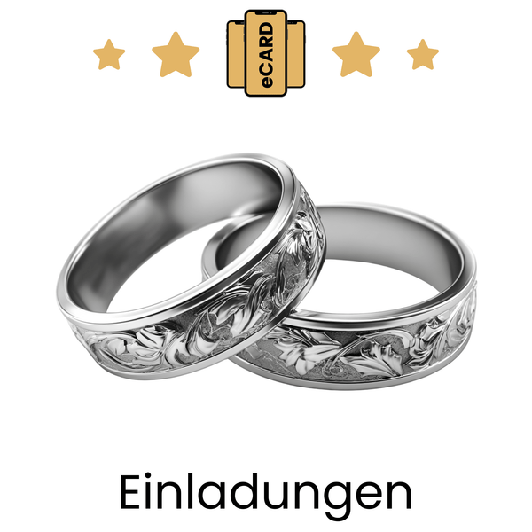 eCARD Einladungen zum Thema Silberhochzeit - eCARD4you