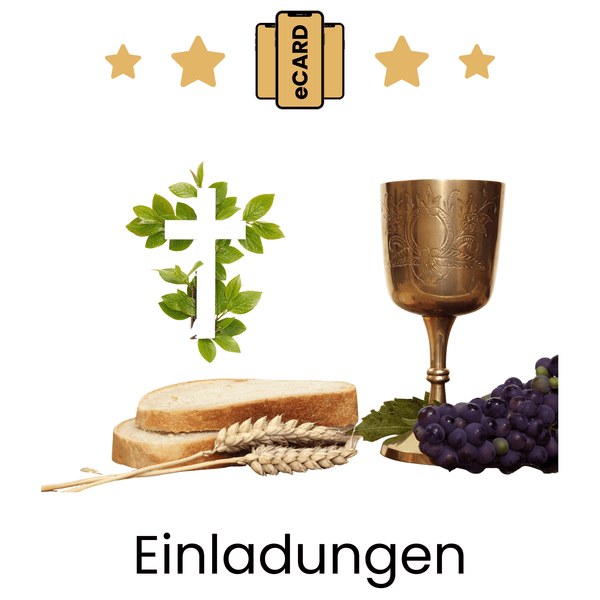 eCARD Einladungen zum Thema Taufe - eCARD4you