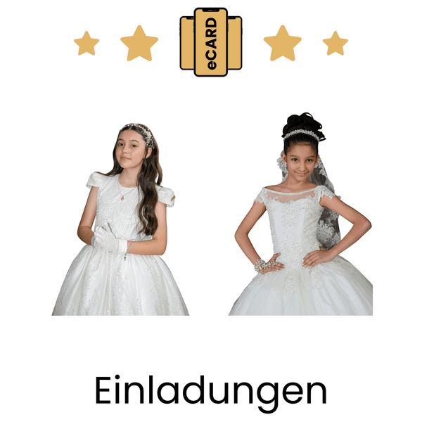eCARD Einladungen zum Thema Kommunion - eCARD4you