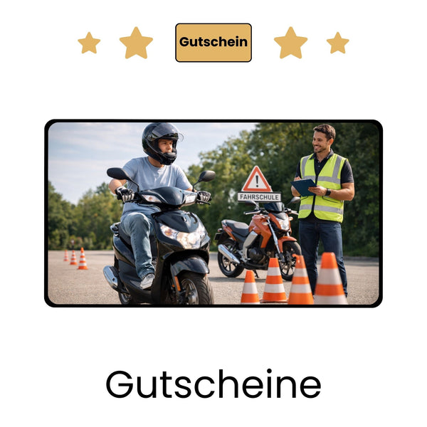 Gutscheine zum Thema Mopedführerschein - eCARD4you