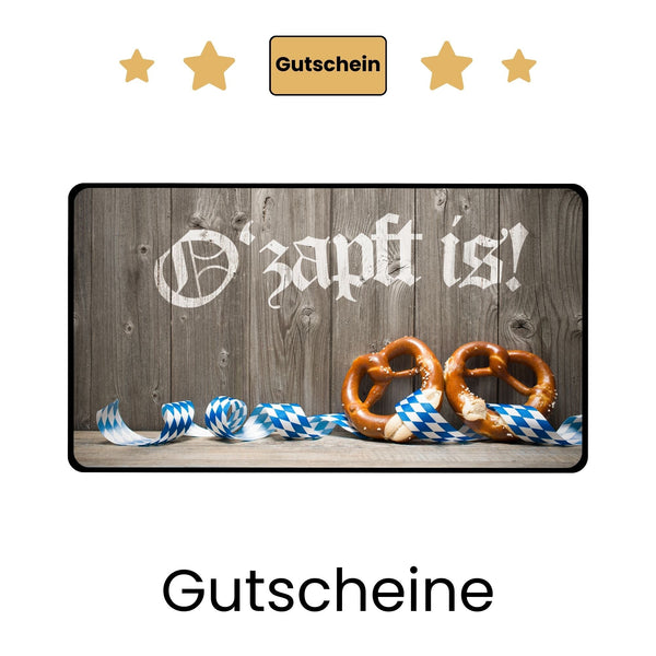 Gutscheine zum Thema Oktoberfest - eCARD4you