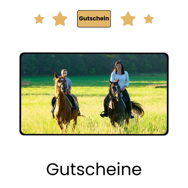 Gutscheine zum Thema Reiten - eCARD4you