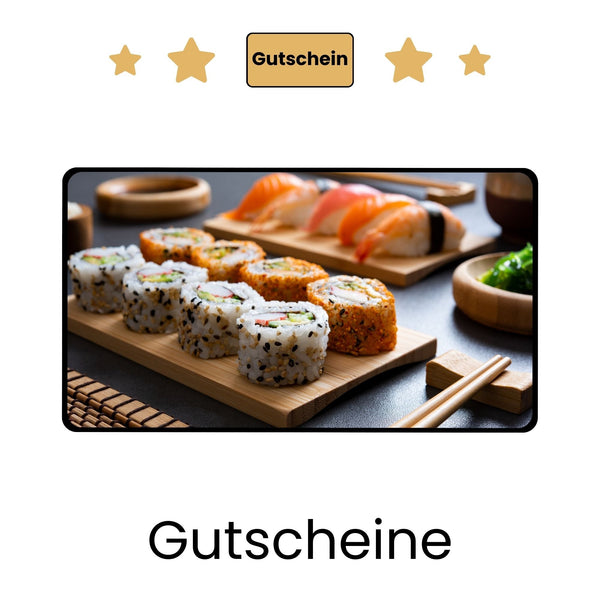 Gutscheine zum Sushi Essen - eCARD4you