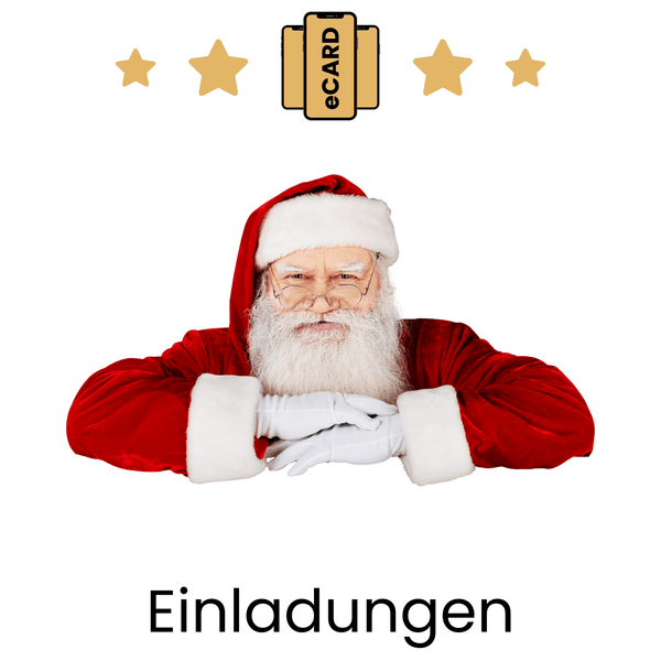 eCARD Einladungen zum Thema Weihnachten - eCARD4you