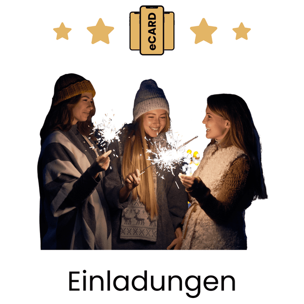 eCARD Einladungen zum Thema Winterpartys - eCARD4you