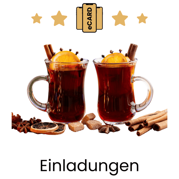 eCARD Einladungen zum Thema Glühweinparty - eCARD4you