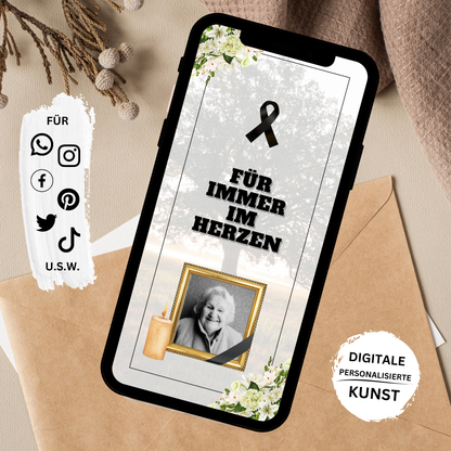 eCARD - Trauerkarte und Beileidsbekundung