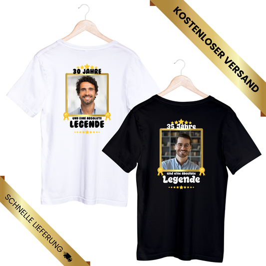 Party-T-Shirt zum 30. Geburtstag Legende