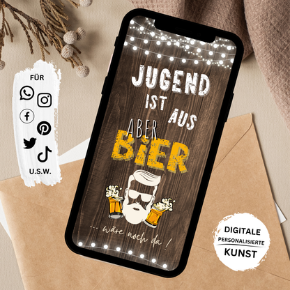 eCARD - Animierte Einladungskarte Geburtstag