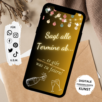 eCARD - Animierte Einladungskarte Geburtstag