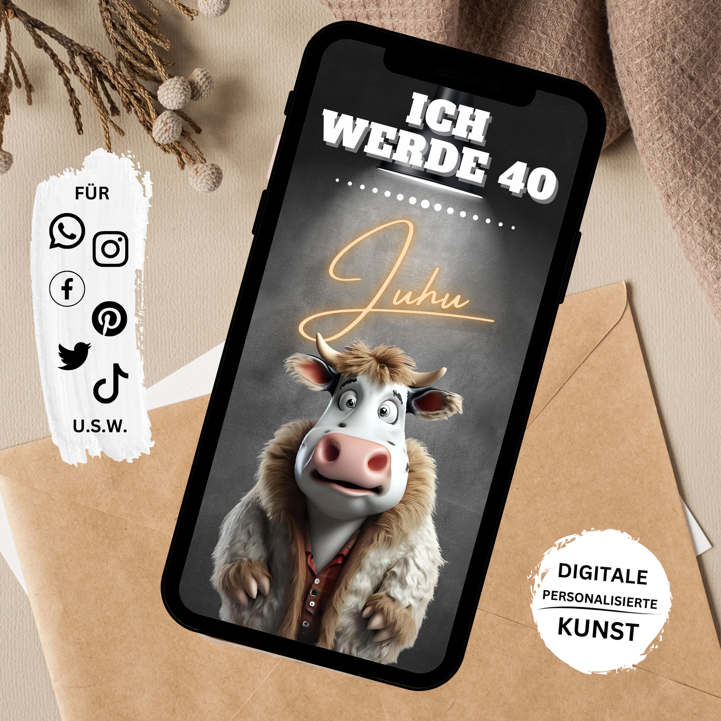 eCARD - Lustige Einladungskarte Geburtstag