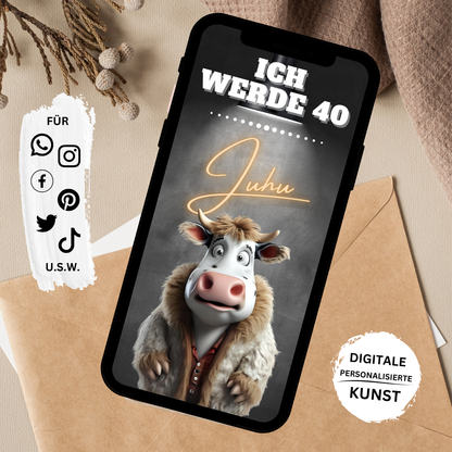 eCARD - Lustige Einladungskarte Geburtstag