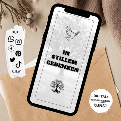 eCARD - Trauerkarte und Beileidsbekundung
