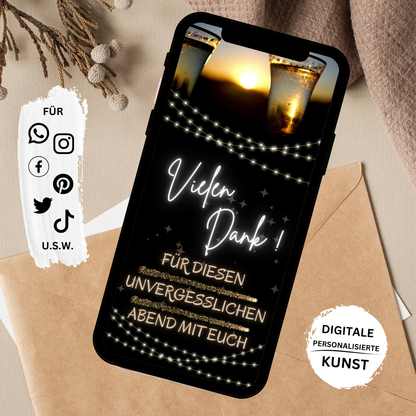 eCARD - Danksagung Geburtstag Jugendweihe