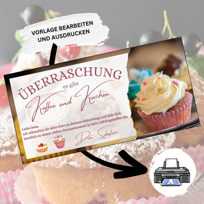 Gutschein - Kaffee und Kuchen Geschenkgutschein