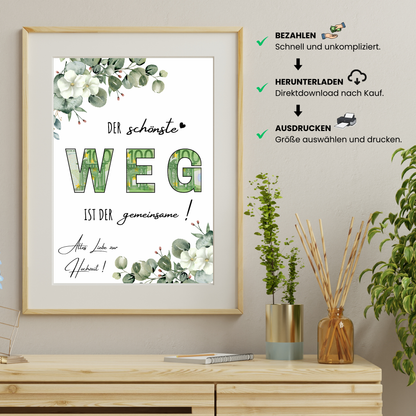 Geldgeschenk - Der schönste Weg ist der gemeinsame