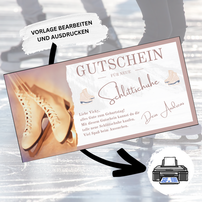 Gutschein - Schlittschuhlaufen Erlebnisgutschein